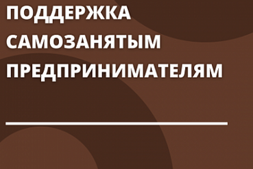 Поддержка самозанятым предпринимателям:  финансы, консультации, обучение