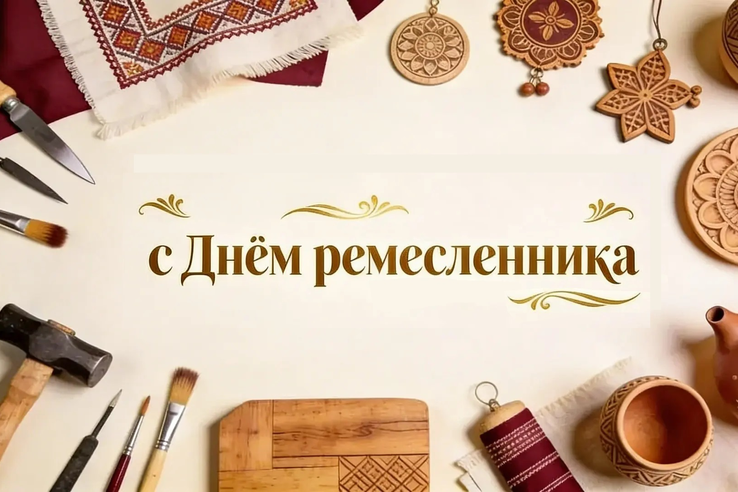 Поздравляем с Днём ремесленника!